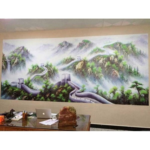 大幅壁画施工