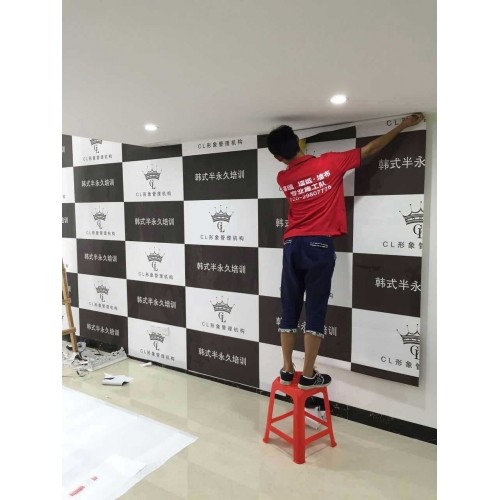 敏捷上城国际中心壁画施工