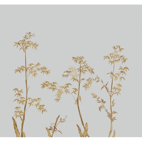 竹节真丝无缝墙布